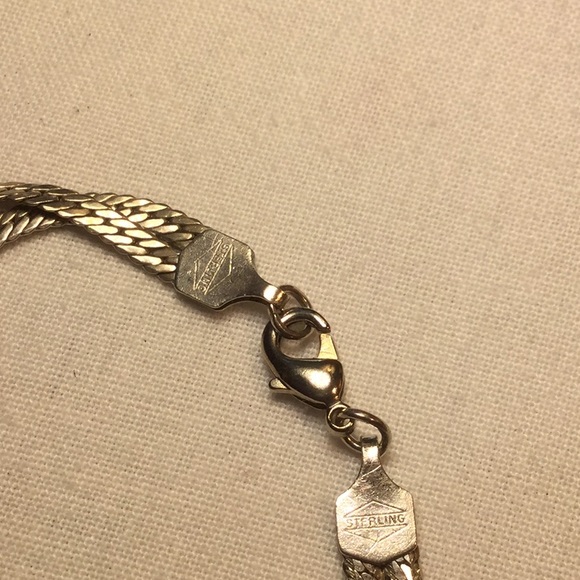 Sterling silver bracelet, smooth and silky… - Picture 4 of 6